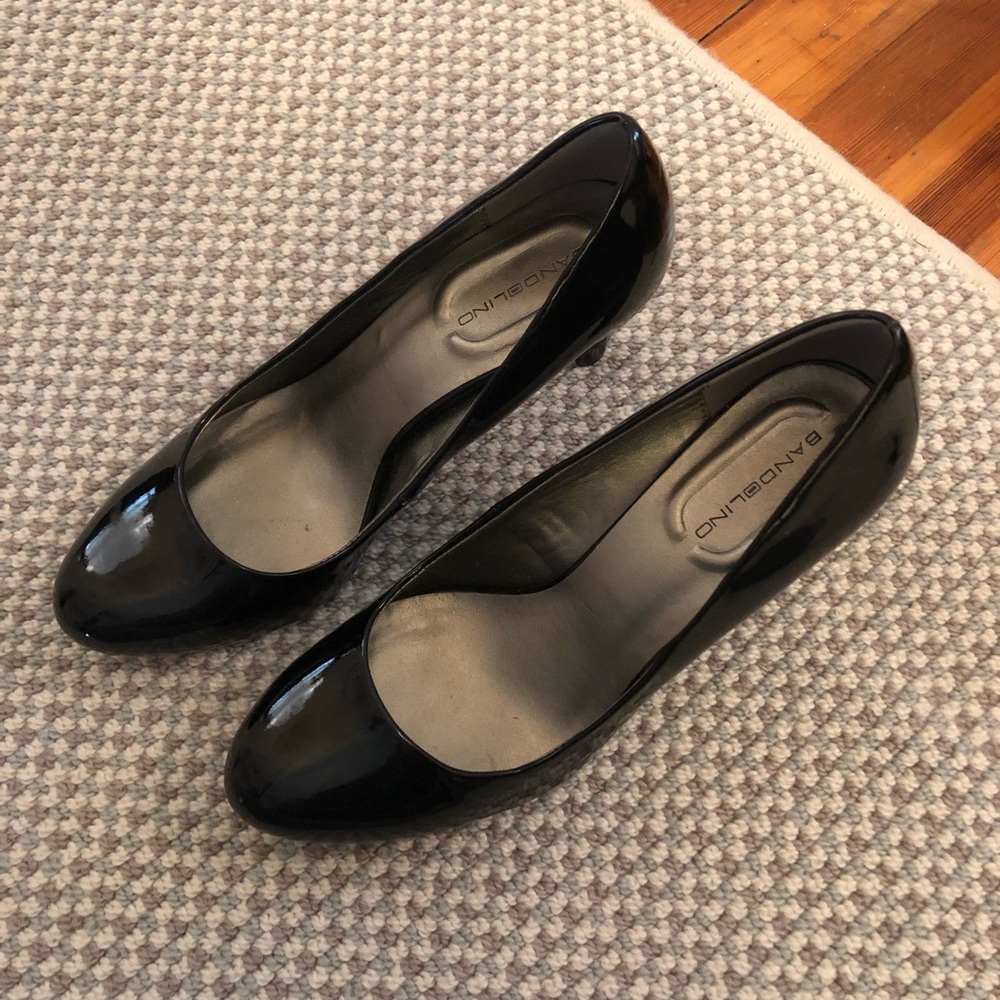 Black Patent leather heels - Picture 1 of 2